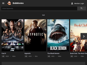 'bobmovies.cc' screenshot