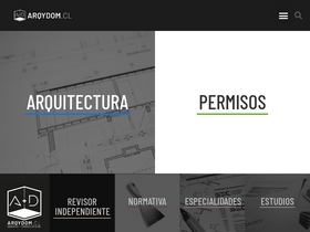 'arqydom.cl' screenshot
