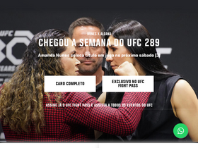 'ufc.com.br' screenshot