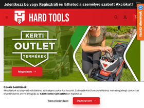 'hardtools.hu' screenshot