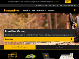 'poulanpro.com' screenshot