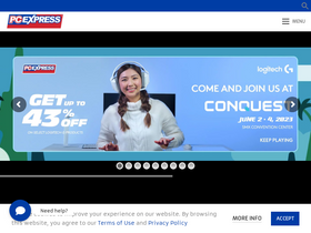 'pcx.com.ph' screenshot