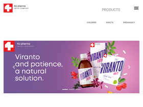 '4upharma.com' screenshot