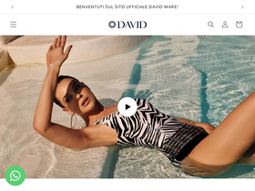 davidmare.com homepage screenshot