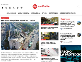 'enelsubte.com' screenshot
