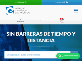 'icip.edu.pe' screenshot