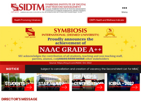 'sidtm.edu.in' screenshot