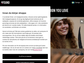 'afound.com' screenshot