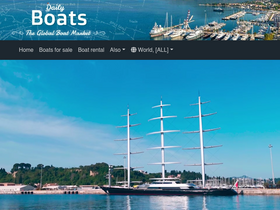 'dailyboats.com' screenshot