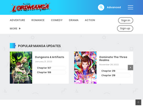 'lordmanga.com' screenshot