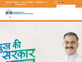 'himcoste.hp.gov.in' screenshot