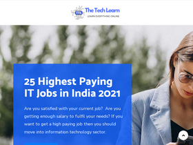 'thetechlearn.com' screenshot