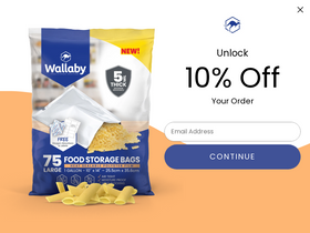 Wallaby Goods website screenshot