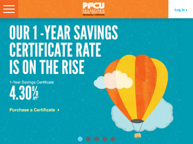 'pfcu.com' screenshot