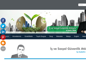 'sadettinorhan.net' screenshot