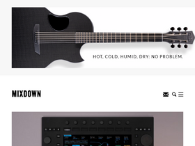 'mixdownmag.com.au' screenshot