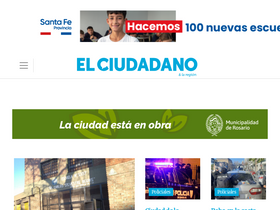 'elciudadanoweb.com' screenshot