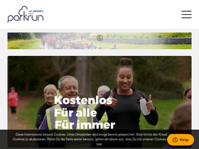 'parkrun.com.de' screenshot