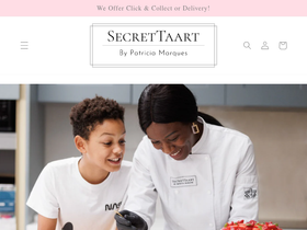 secrettaart.com homepage screenshot