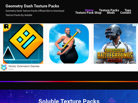 'solubletexturepacks.com' screenshot