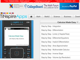 'tinspireapps.com' screenshot