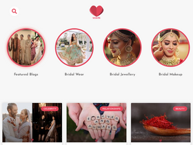 'wedbook.in' screenshot