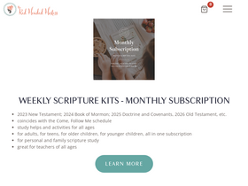 'theredheadedhostess.com' screenshot