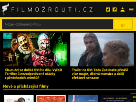 'filmozrouti.cz' screenshot