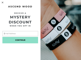 ascendwood.com homepage screenshot