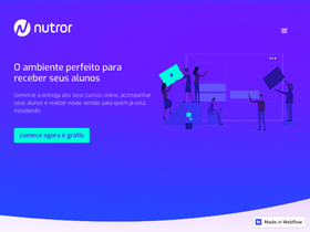 'nutror.com' screenshot