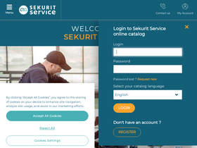 'sekurit-service.com' screenshot