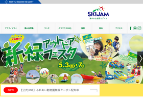 'skijam.jp' screenshot