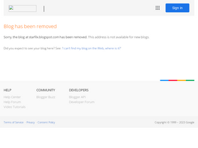 'starfilx.blogspot.com' screenshot