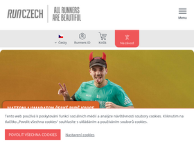 'runczech.com' screenshot