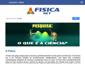 'fisica.net' screenshot