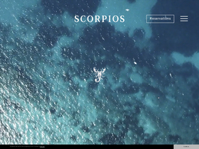 'scorpiosmykonos.com' screenshot