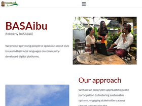 'basabali.org' screenshot