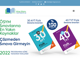 'nihatbilginyayincilik.com' screenshot