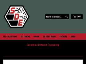 somethingdifferenteng.com homepage screenshot
