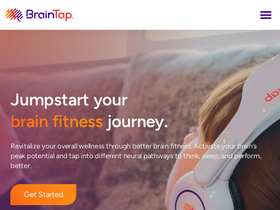 'braintap.com' screenshot