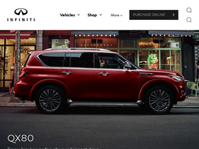 'infiniti.com' screenshot