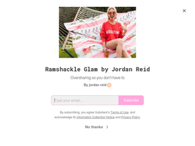 'ramshackleglam.com' screenshot