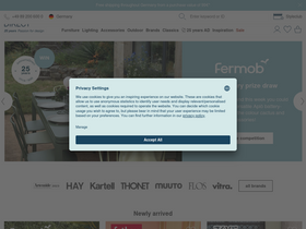 'ambientedirect.com' screenshot