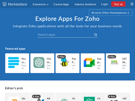 marketplace.zoho.com