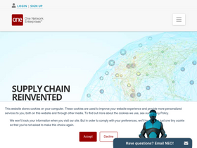 'onenetwork.com' screenshot