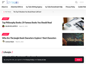 'icytales.com' screenshot