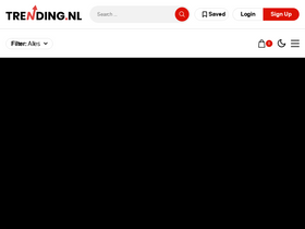 'trending.nl' screenshot