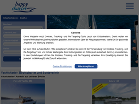 'happycharter.com' screenshot