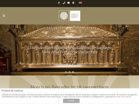 'oficinadelperegrino.com' screenshot