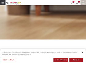 'karndean.com' screenshot